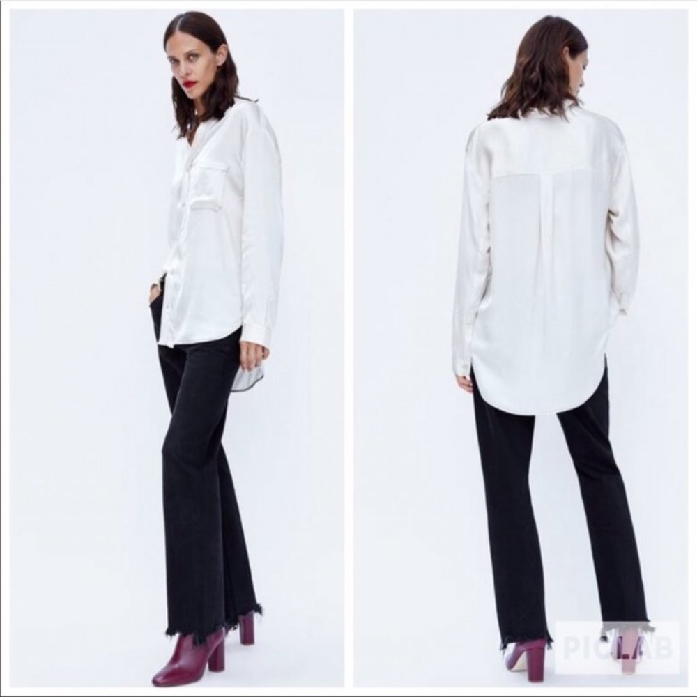 H&M White Blouse